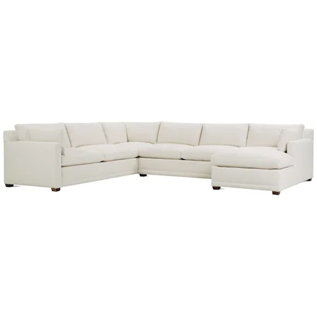 Customizable 5 Seat Sectional